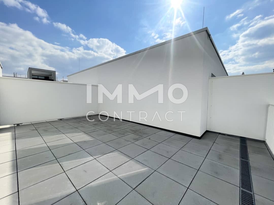 Wohnung mit großer Terrasse in ruhiger Lage nahe dem Donauufer