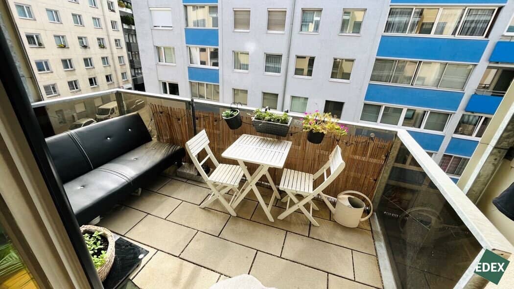 Beautiful 2-room apartment with balcony in 1050 Vienna