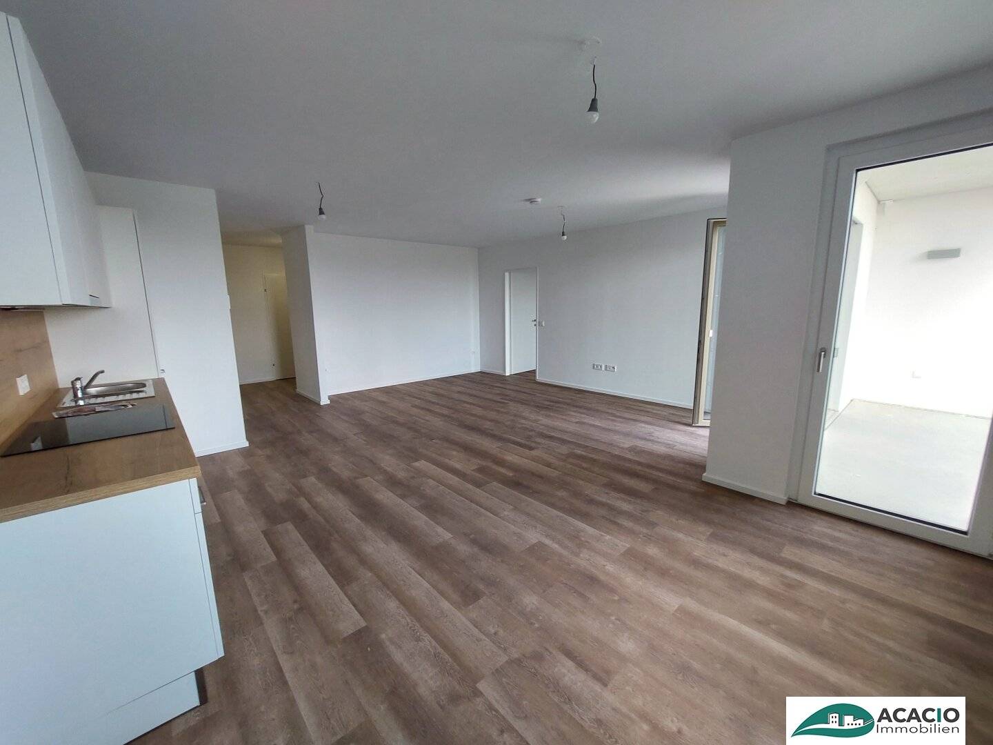 Newly built apartment first occupancy with balcony