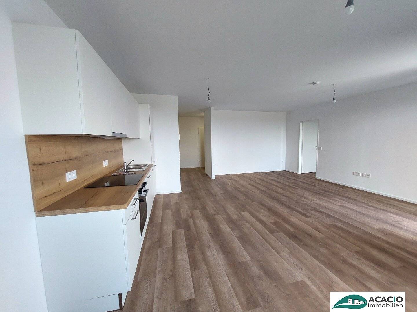 Newly built apartment first occupancy with balcony
