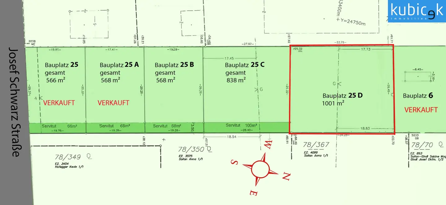 Sunny west facing orientation for your future dream home