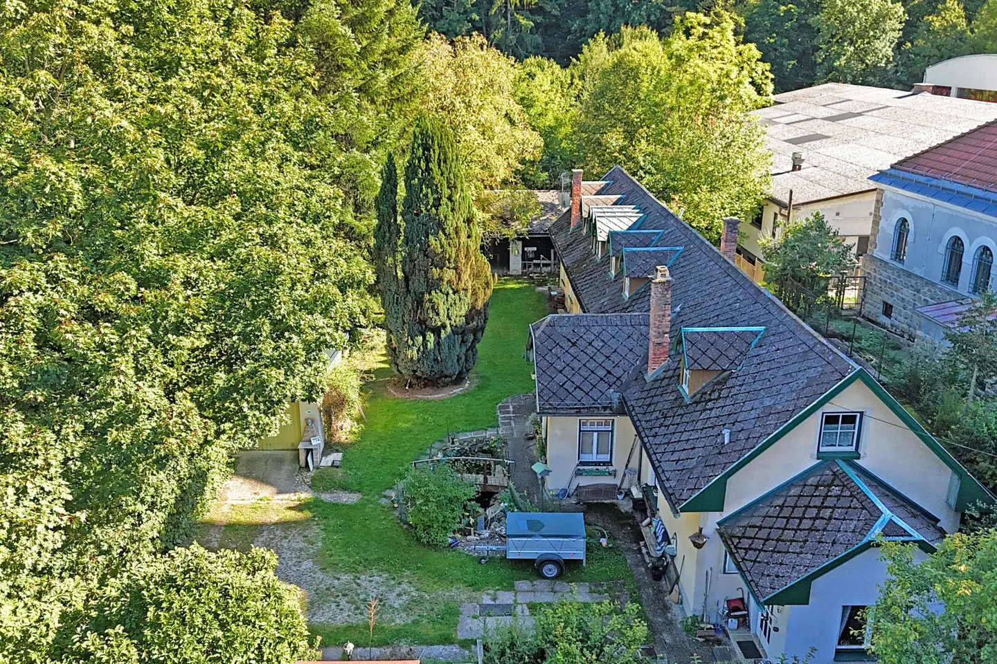 65 % verbaubar! Bauträger-Liegenschaft in ruhiger Zentrumslage in Pressbaum