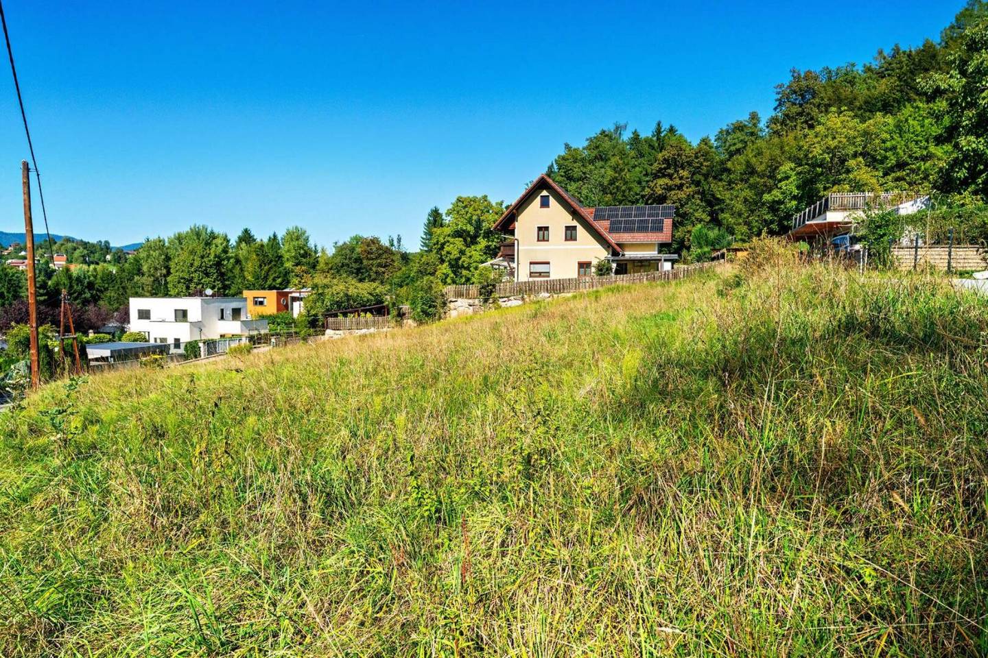 Feines Baugrundstück in Fölling/Schaftal mit Panoramablick auf Schöckl