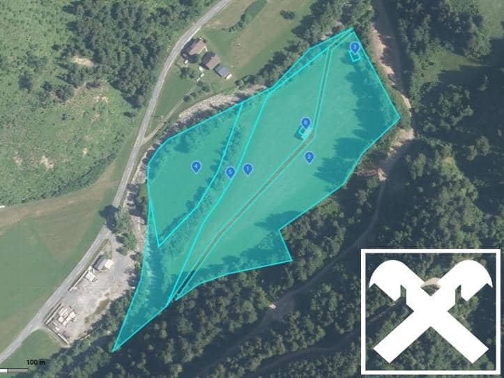 Grundstück in Bad Eisenkappel: Wald- und Ackerfläche 33.283 m²