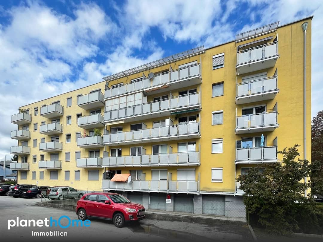 Solide 2-Zimmer-Wohnung mit Balkon in zentraler Lage von Salzburg