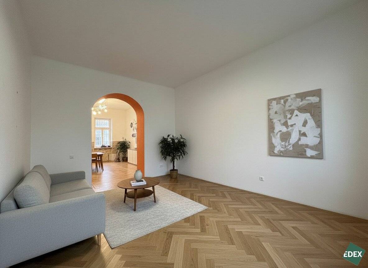 Erdgeschosswohnung in begehrter Lage nahe Augarten