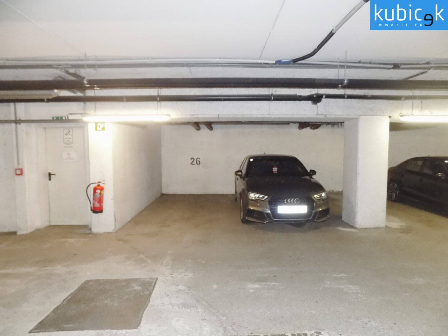 Underground parking space near Donauspital &amp; U2