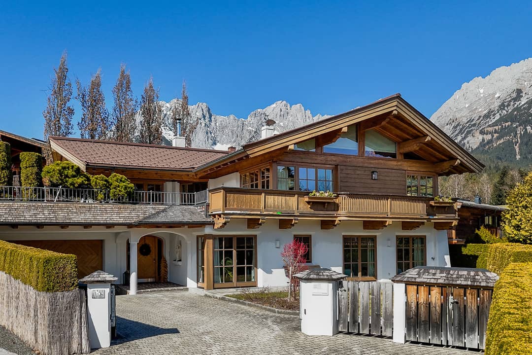 Exklusives Einfamilienhaus in Going am Wilden Kaiser mit Panorama