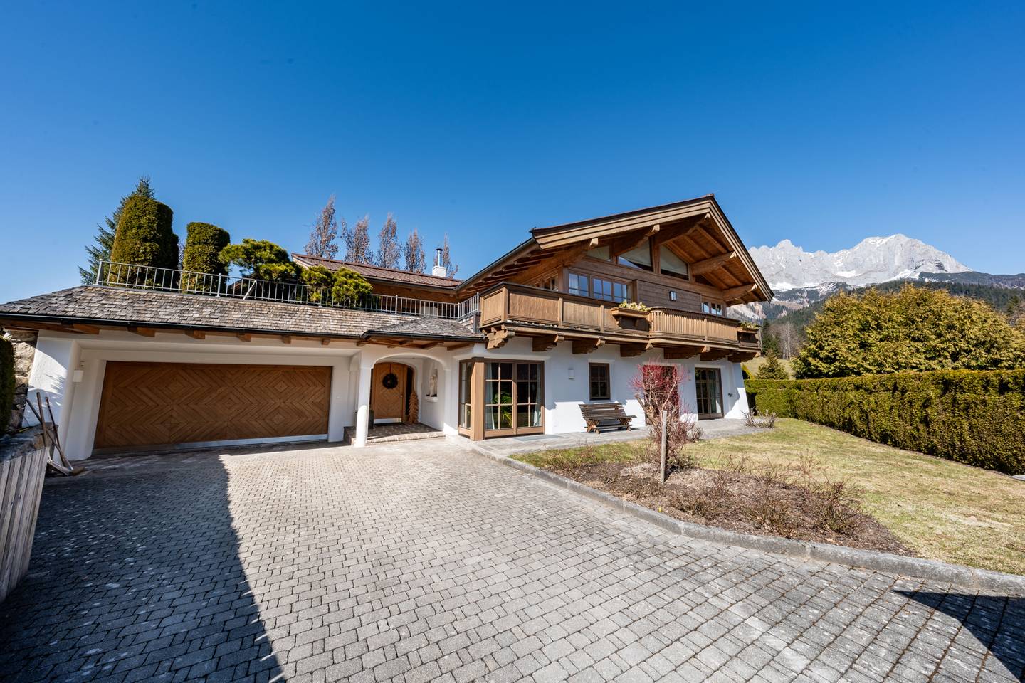 Exklusives Einfamilienhaus in Going am Wilden Kaiser mit Panorama