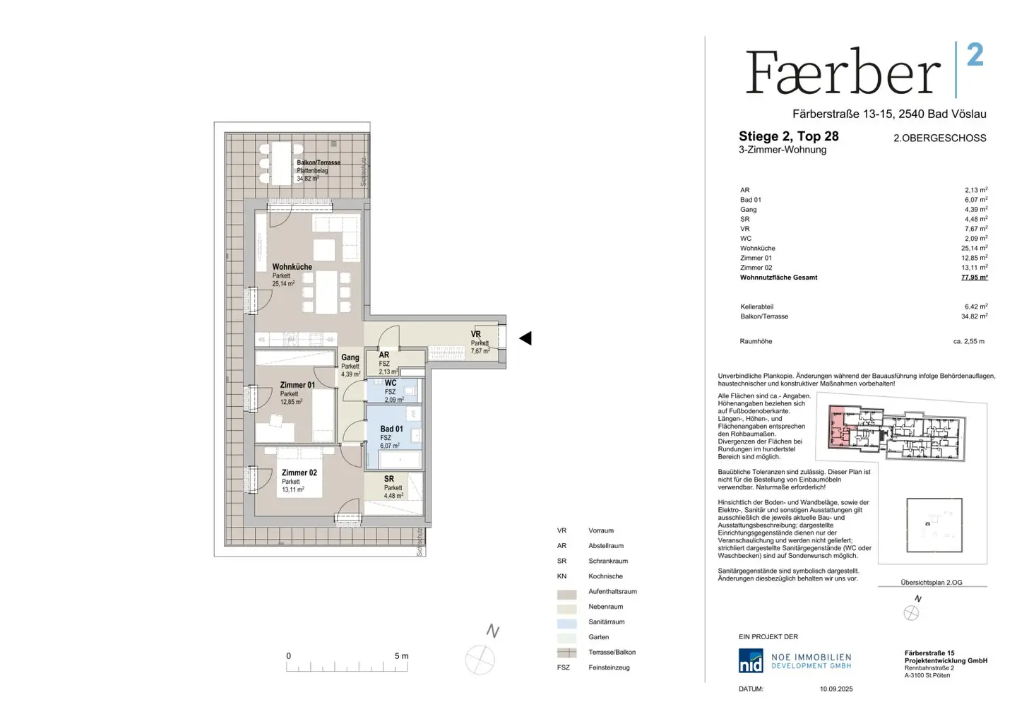 BIS ZU -10% PREISNACHLASS! So genial: 3-Zimmer-Dachgeschoßwohnung mit Süd-Ost-Westausrichtung | Schrankraum | Rundum-Terrasse | Grünblick | Provisionsfrei