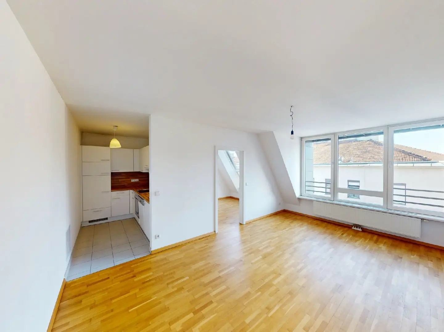 Dachgeschosswohnung nahe Donaukanal und Prater