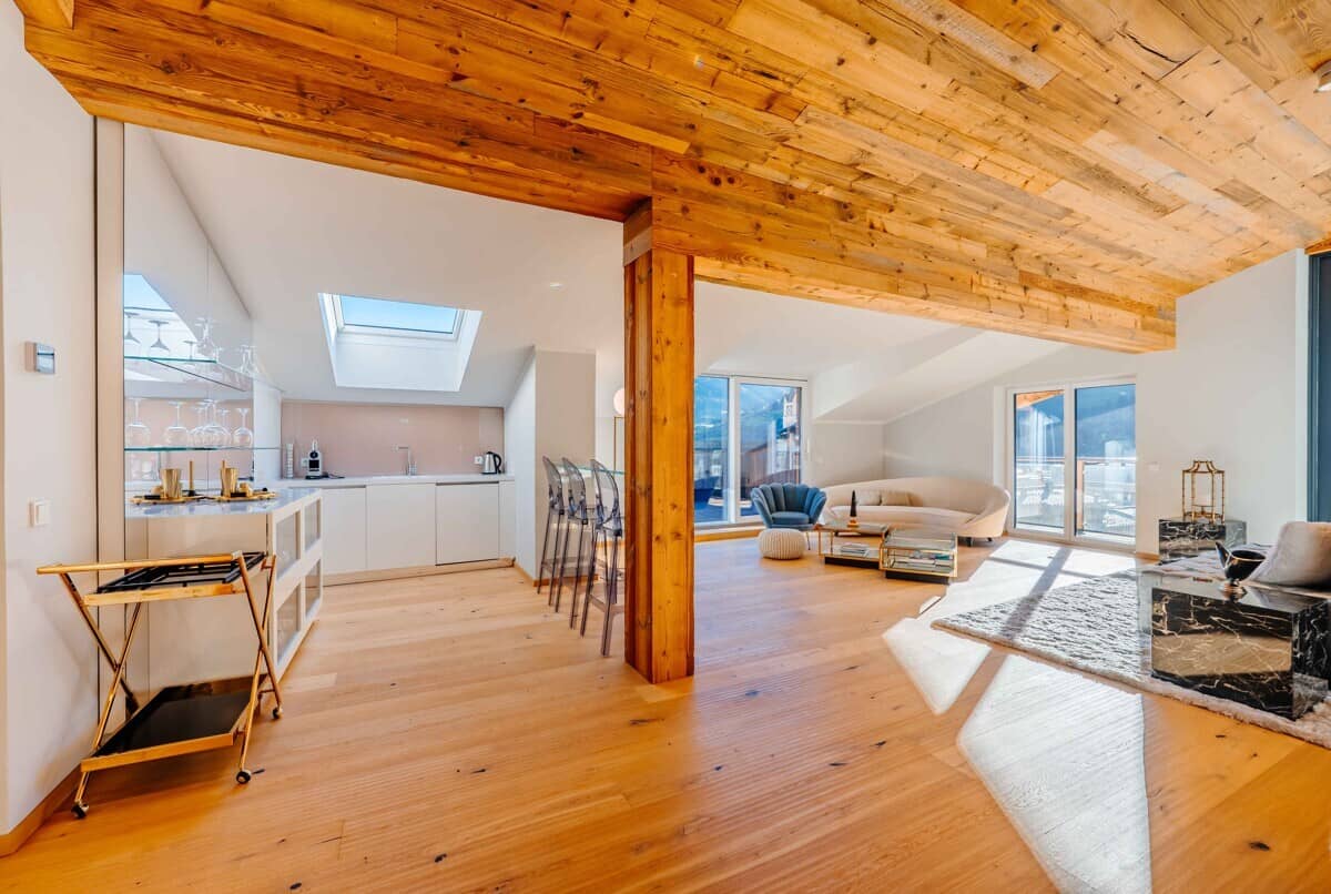 Penthouse mit 400 m² Wohnfläche und Lift