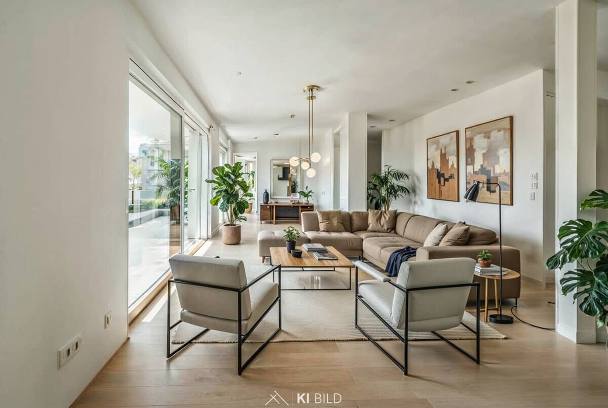 Garden maisonette with fortress view