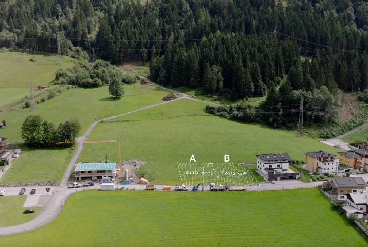 Sonniges Baugrundstück (A) – zentrumsnah und ruhig