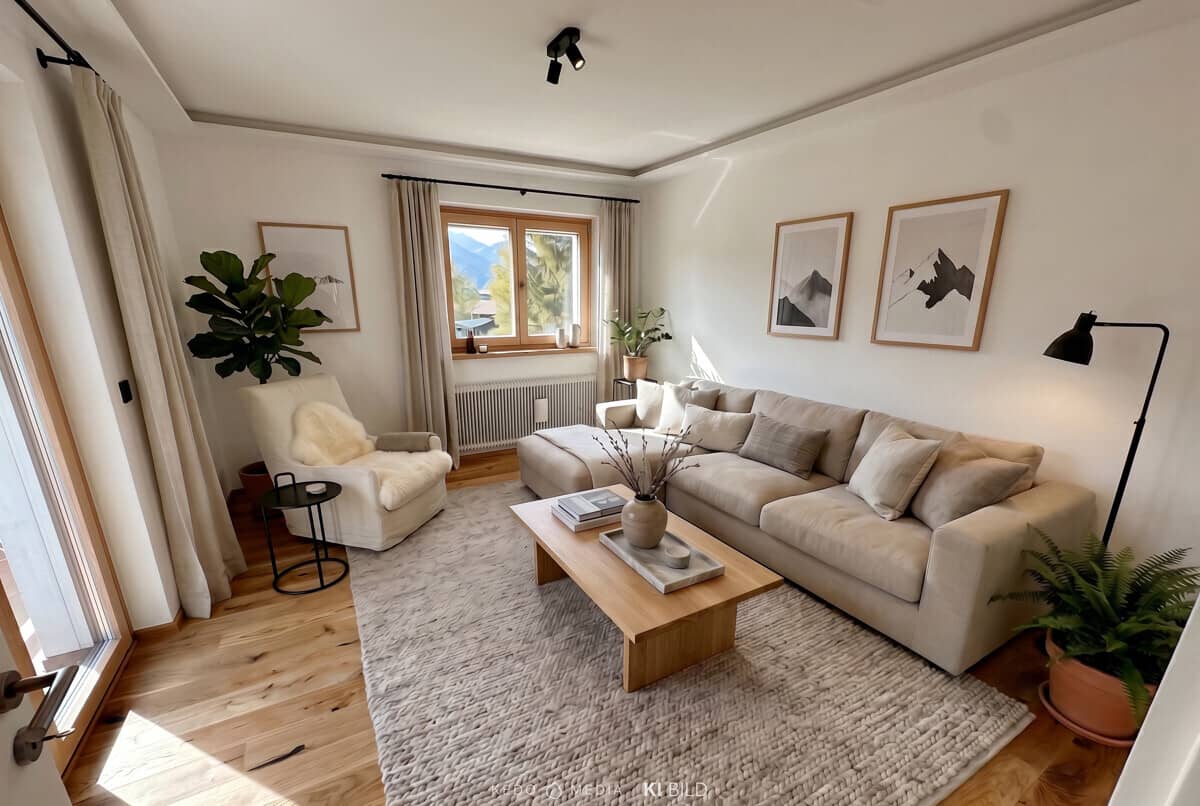 Wohnung sunny terrace quiet setting with fireplace
