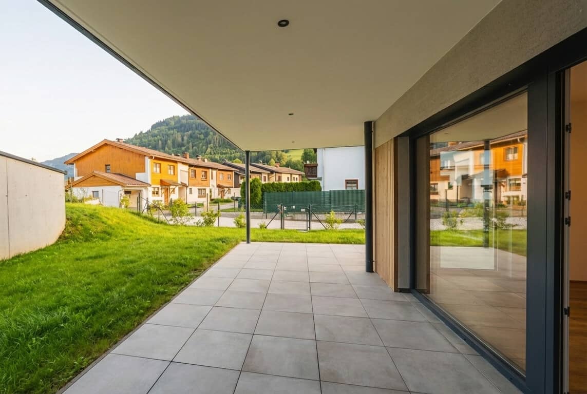 Erdgeschosswohnung mit privatem Garten Neubau