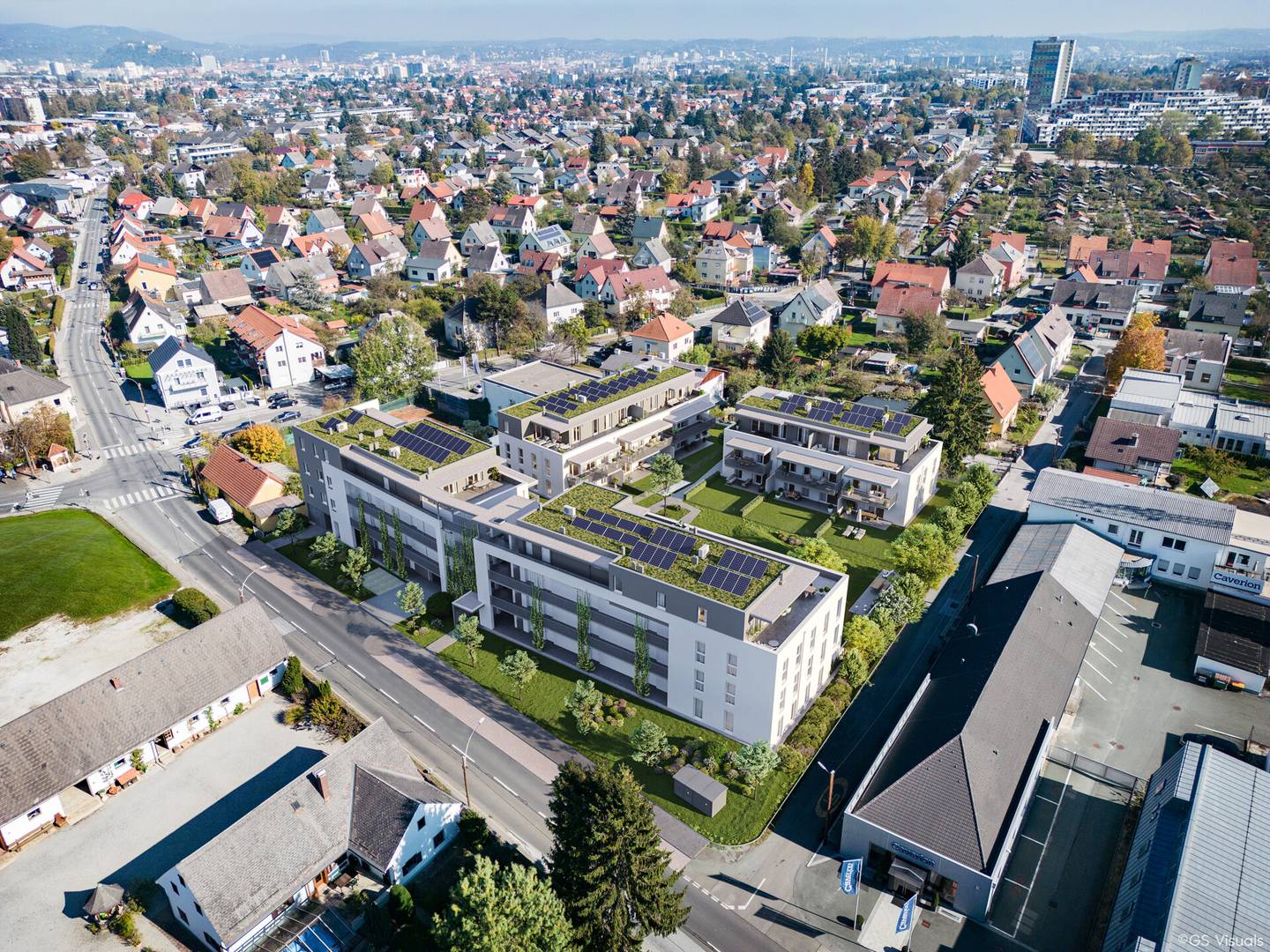 Apartment with private garden in a new build first occupancy