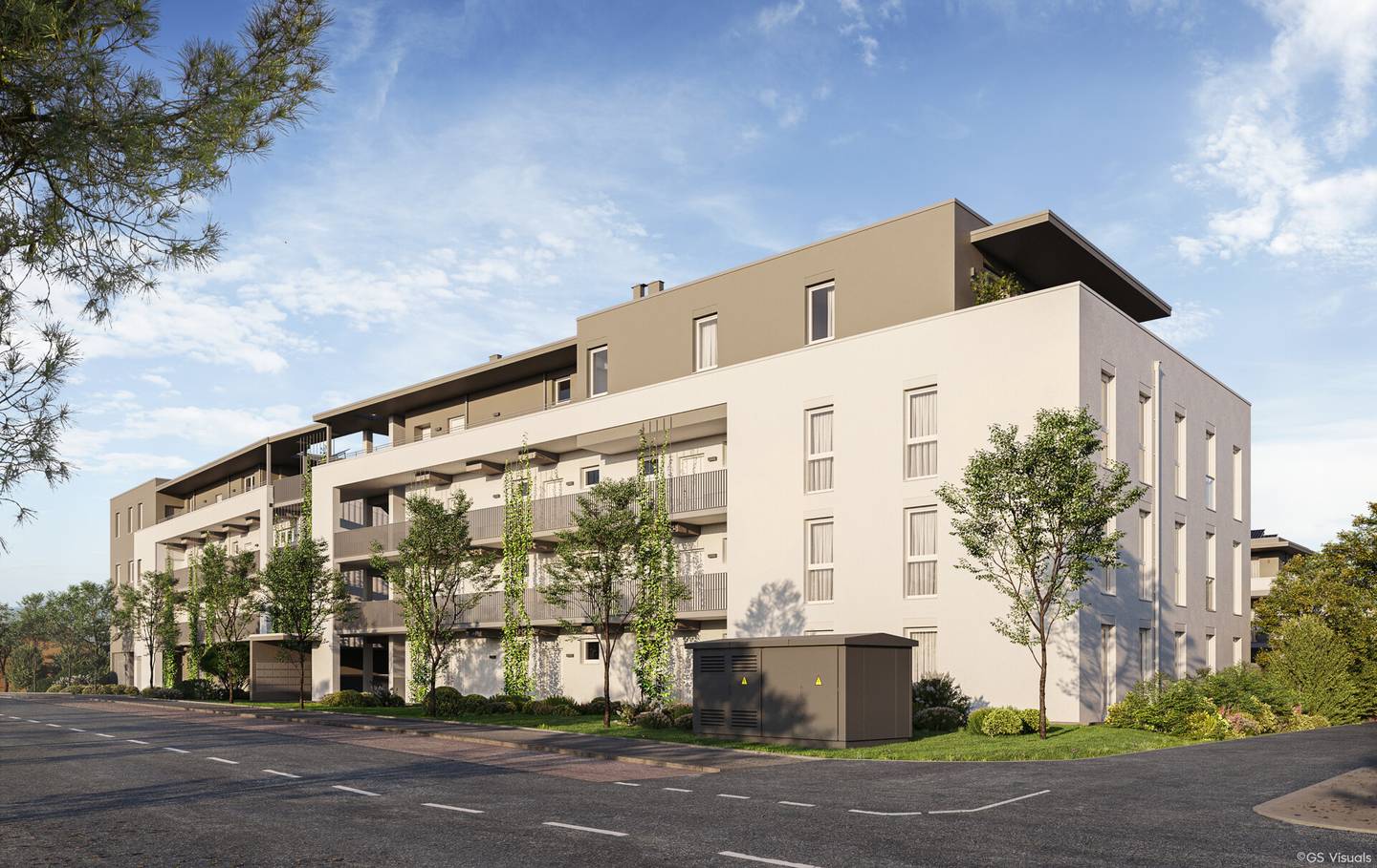 Ground floor apartment first occupancy with garden