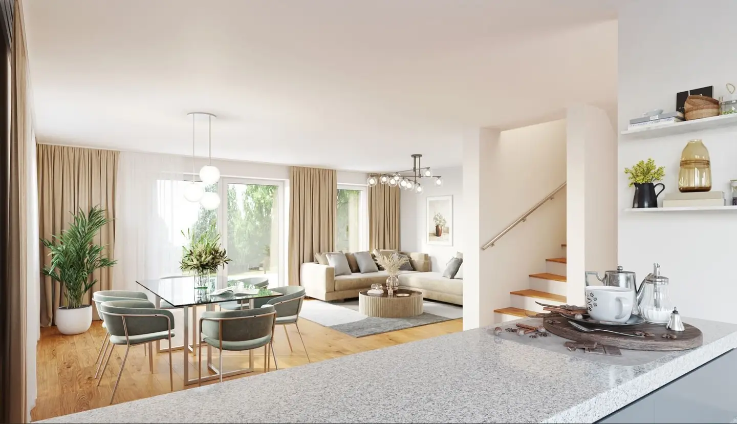 Erstbezug: Moderne Doppelhaushälfte in Langenzersdorf mit Garten