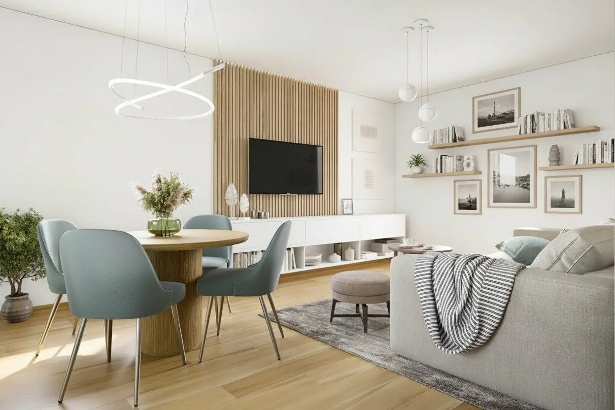 Wohnzimmer (Einrichtungsvorschlag)
