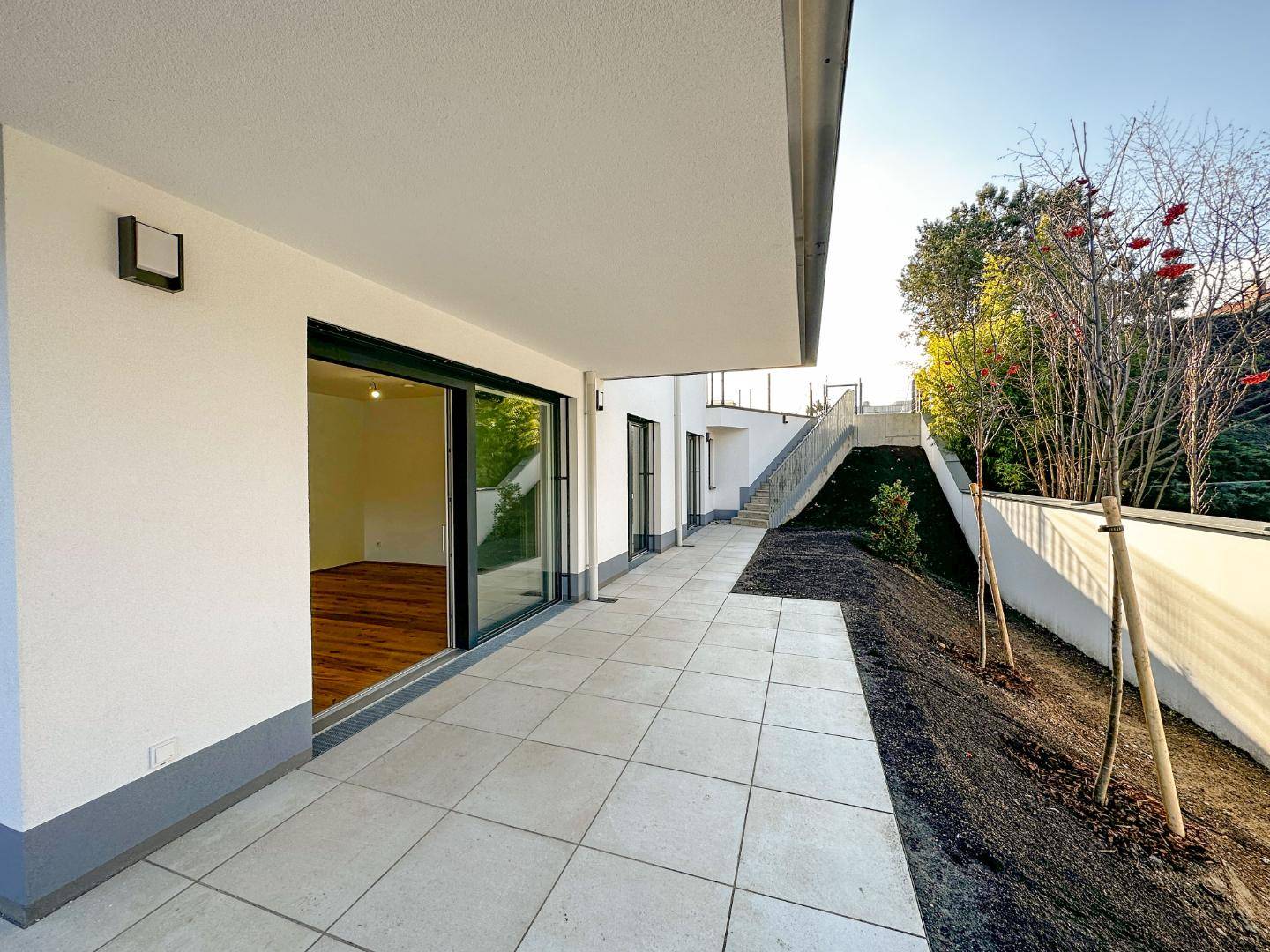Wohnung mit Garten und Terrasse nahe U1 Rennbahnweg