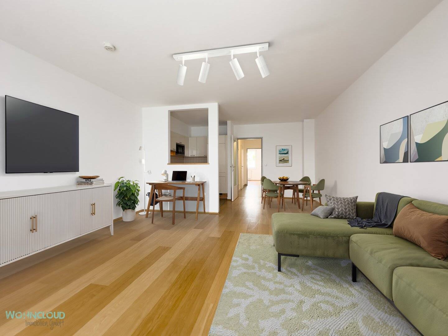 Wohnung West Loggia nahe Schmelz ruhiges Wohnen