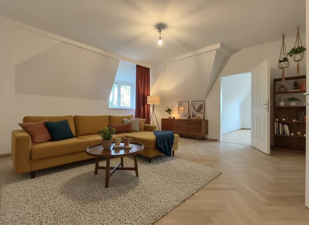 Charmantes Dachgeschoss mit Gartenanteil nahe dem Lainzer Tiergarten