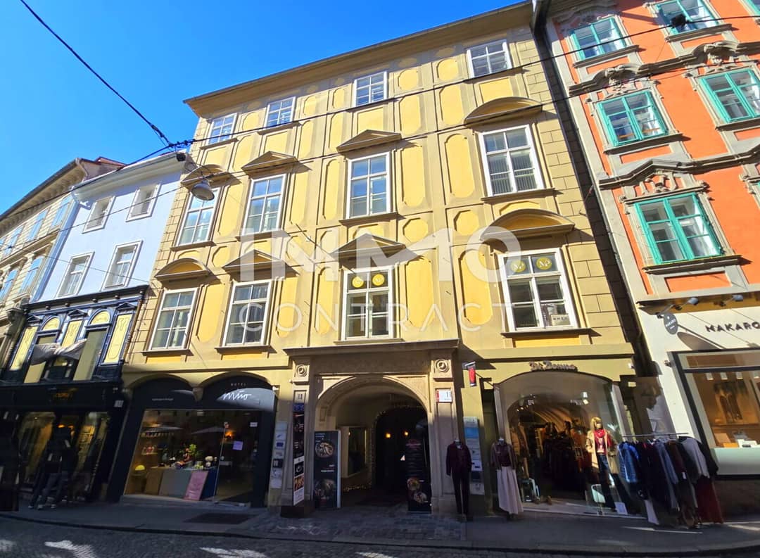 Zentrale Innenstadtlage: 3-Zimmer-Wohnung in Sporgasse 11 Graz