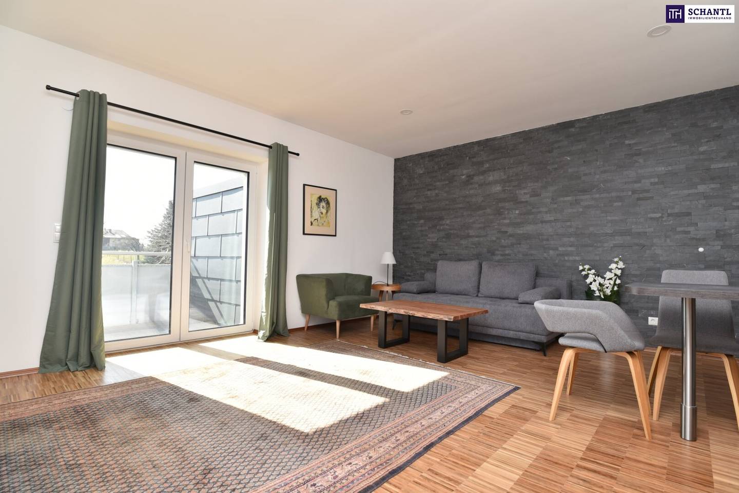 Modern living with 30 m² terrace and dreamy vineyard view – fully furnished and ready to move in Can also be rented out as a holiday apartment