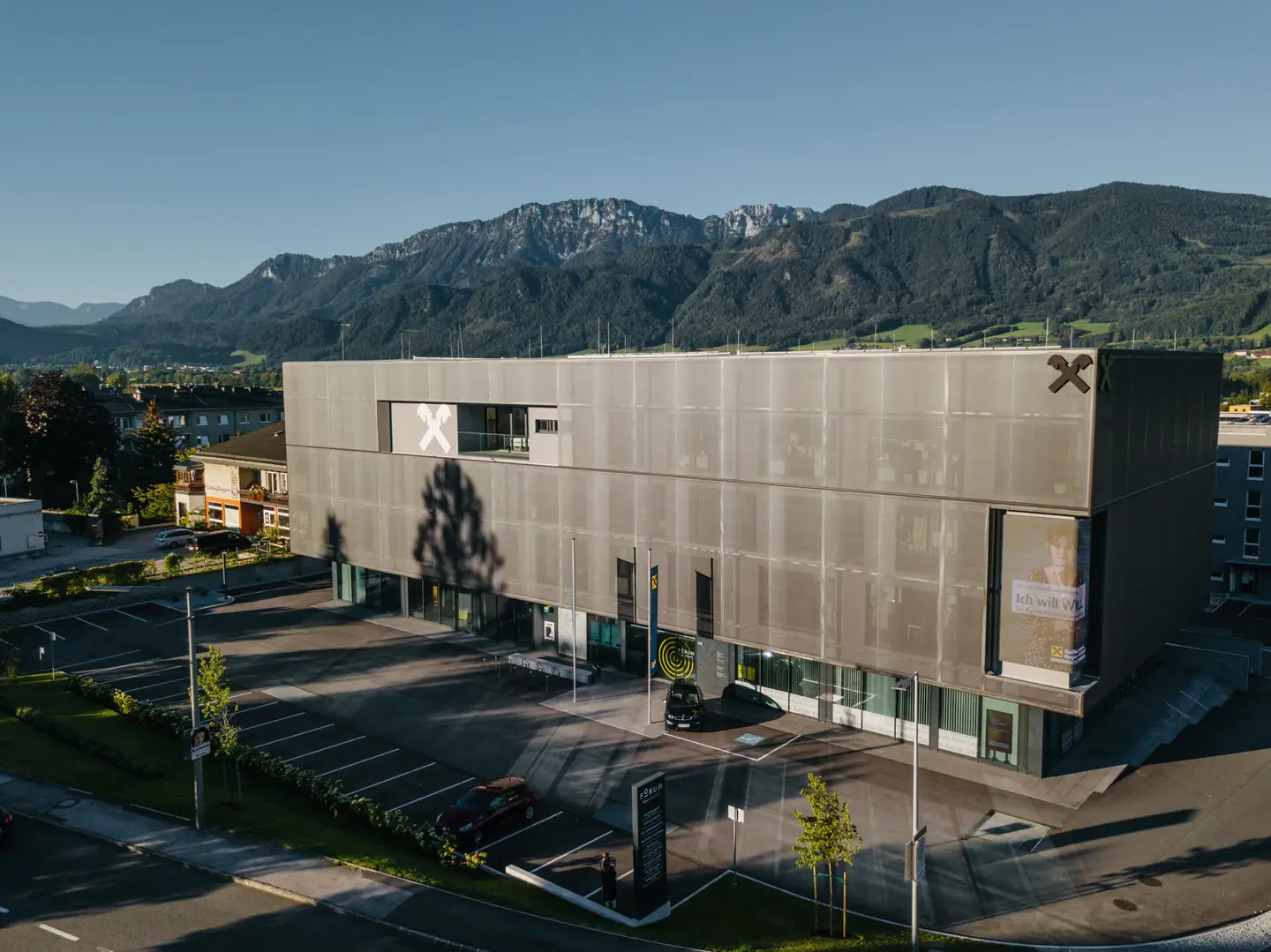 Modernes Büro im Forum Region Kirchdorf, 103 m², Klimatisierung