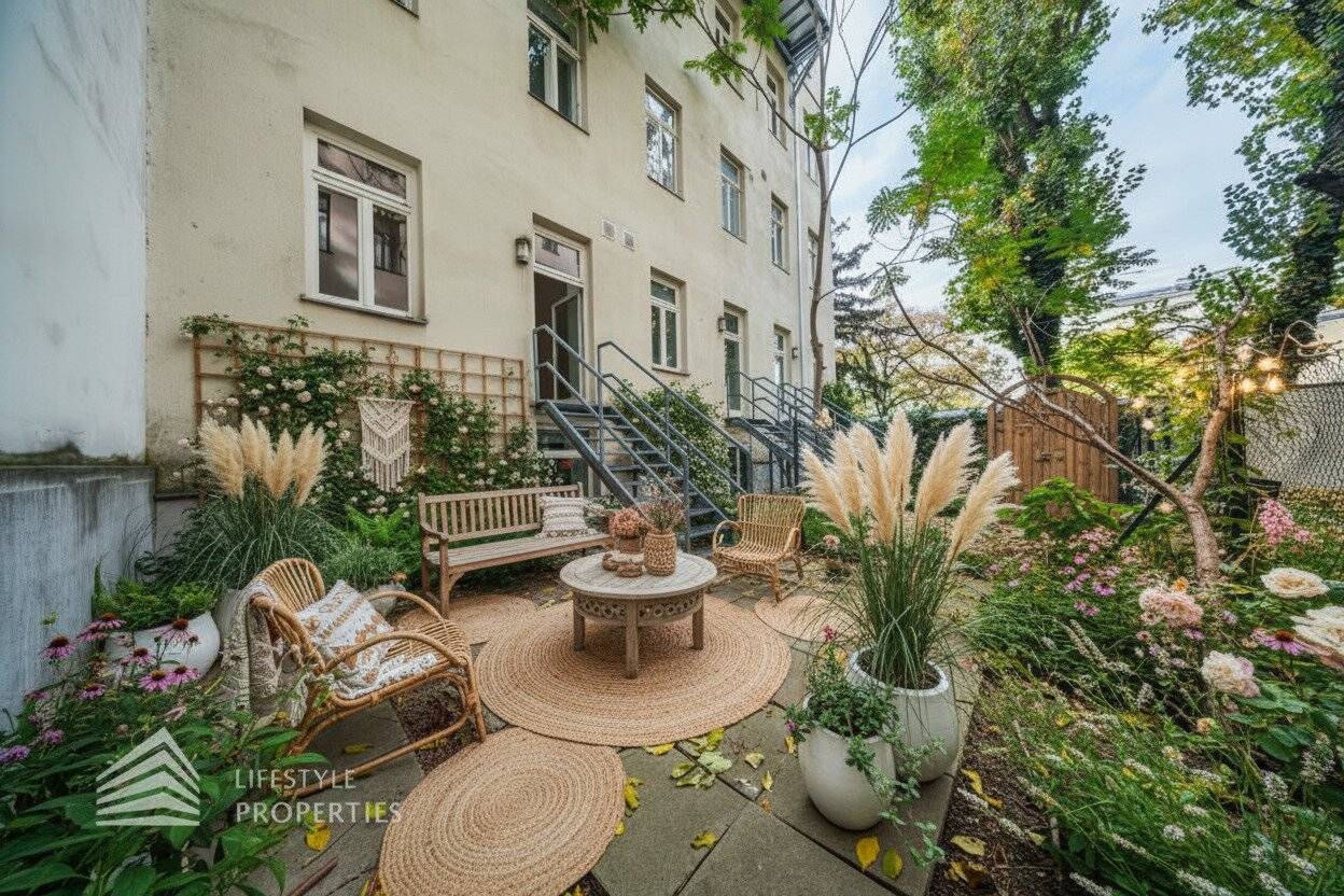 Altbauwohnung mit eigenem Garten am Kardinal Nagl Platz