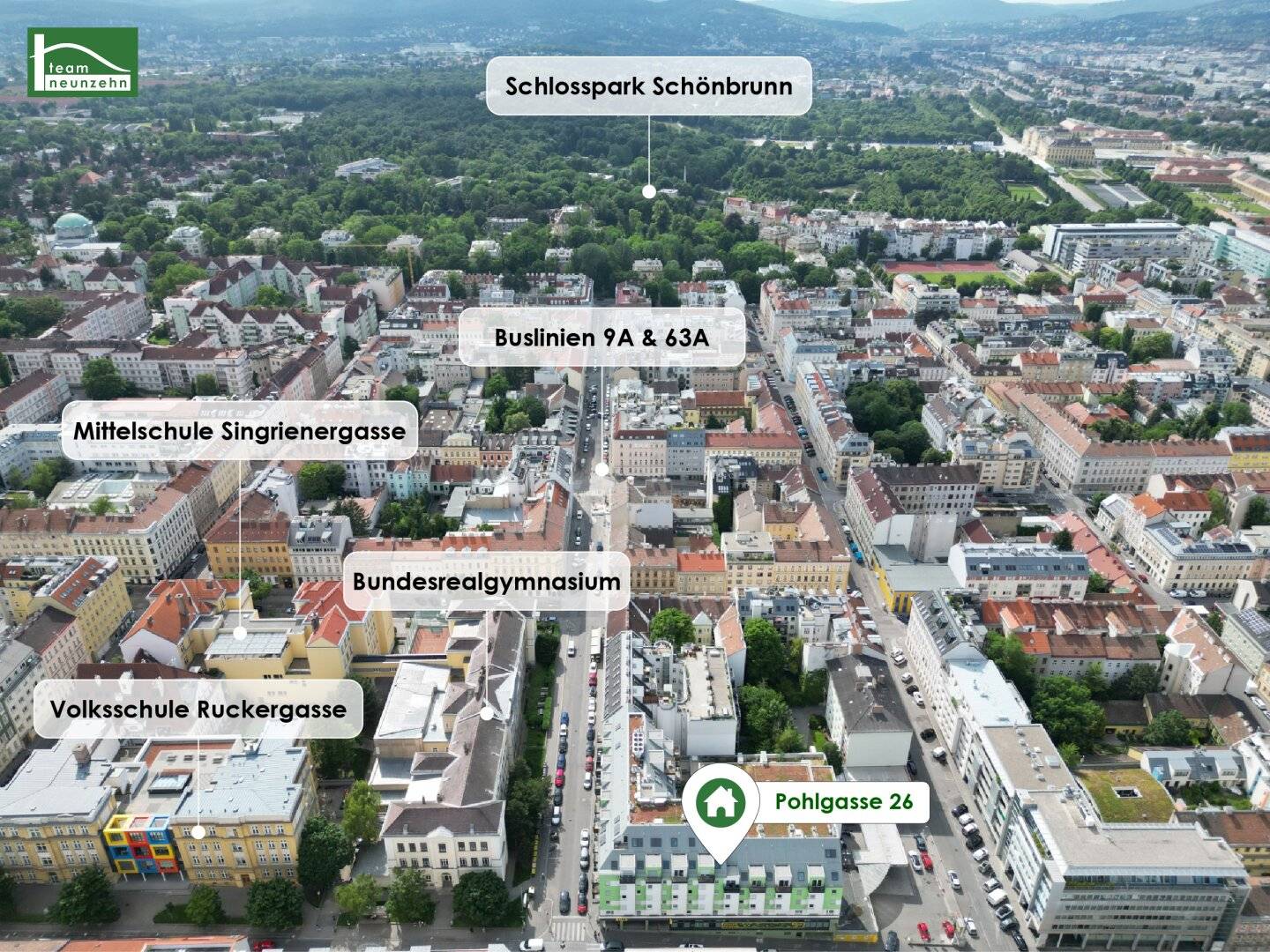 POHL26 – Living in a prime location near Schlosspark Schönbrunn