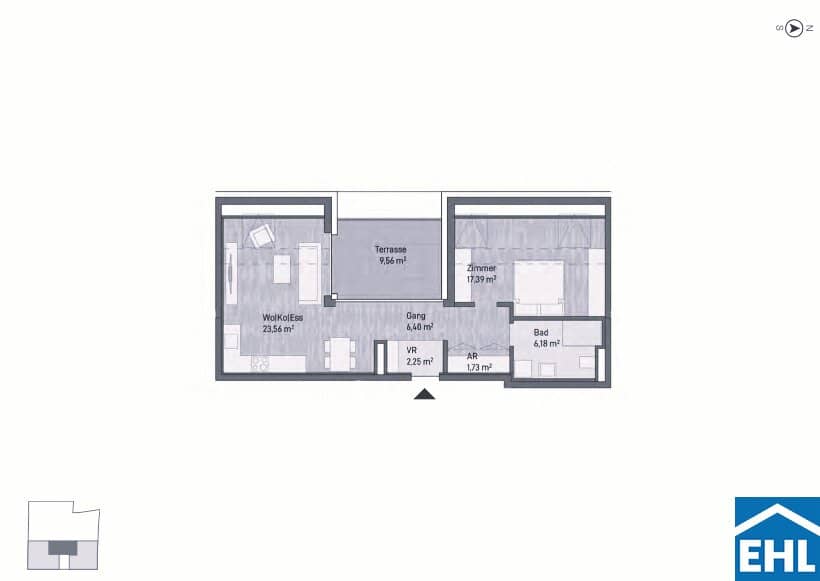 Wohnung Neubau Erstbezug mit sonnigem Westbalkon
