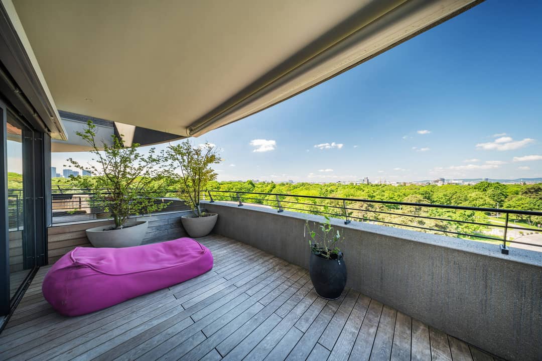 Wohnung mit Panoramablick im Viertel Zwei Prater