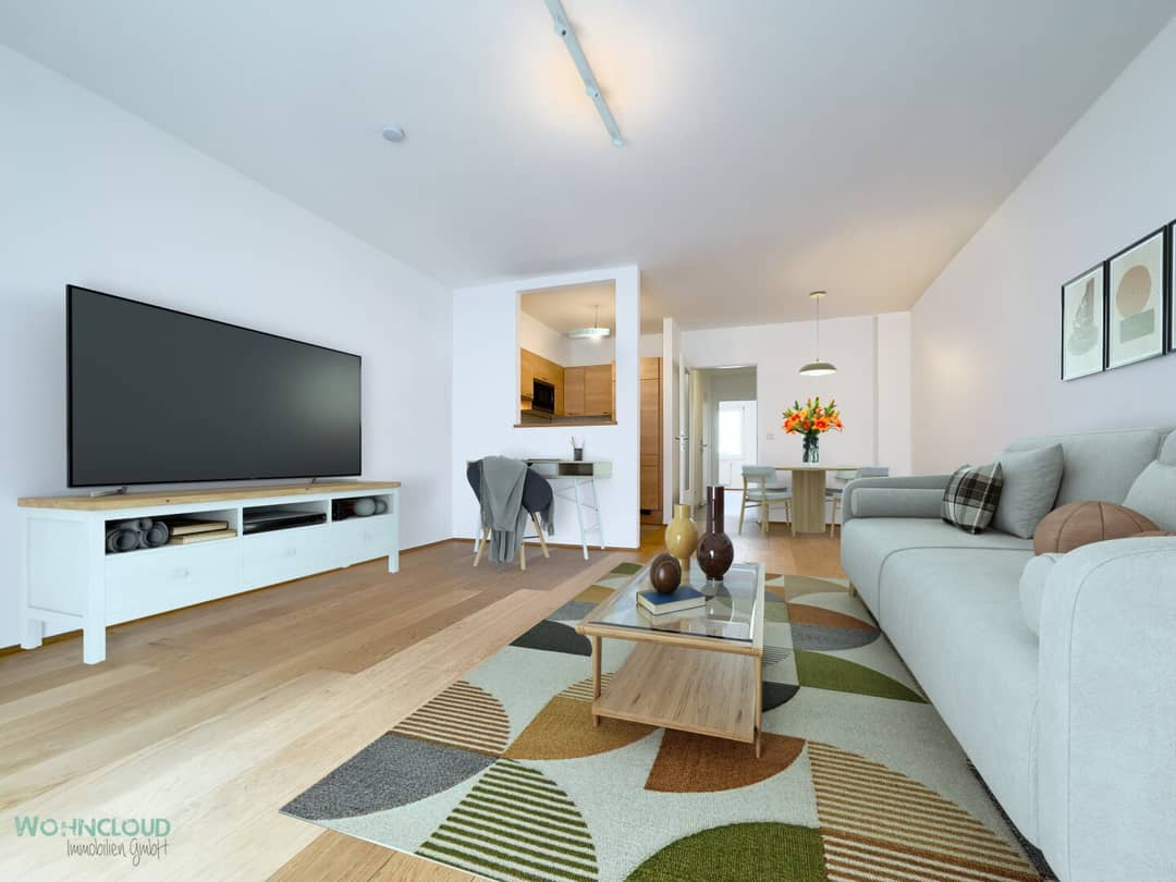 Wohnung Westloggia ruhiges Schlafzimmer Schmelz