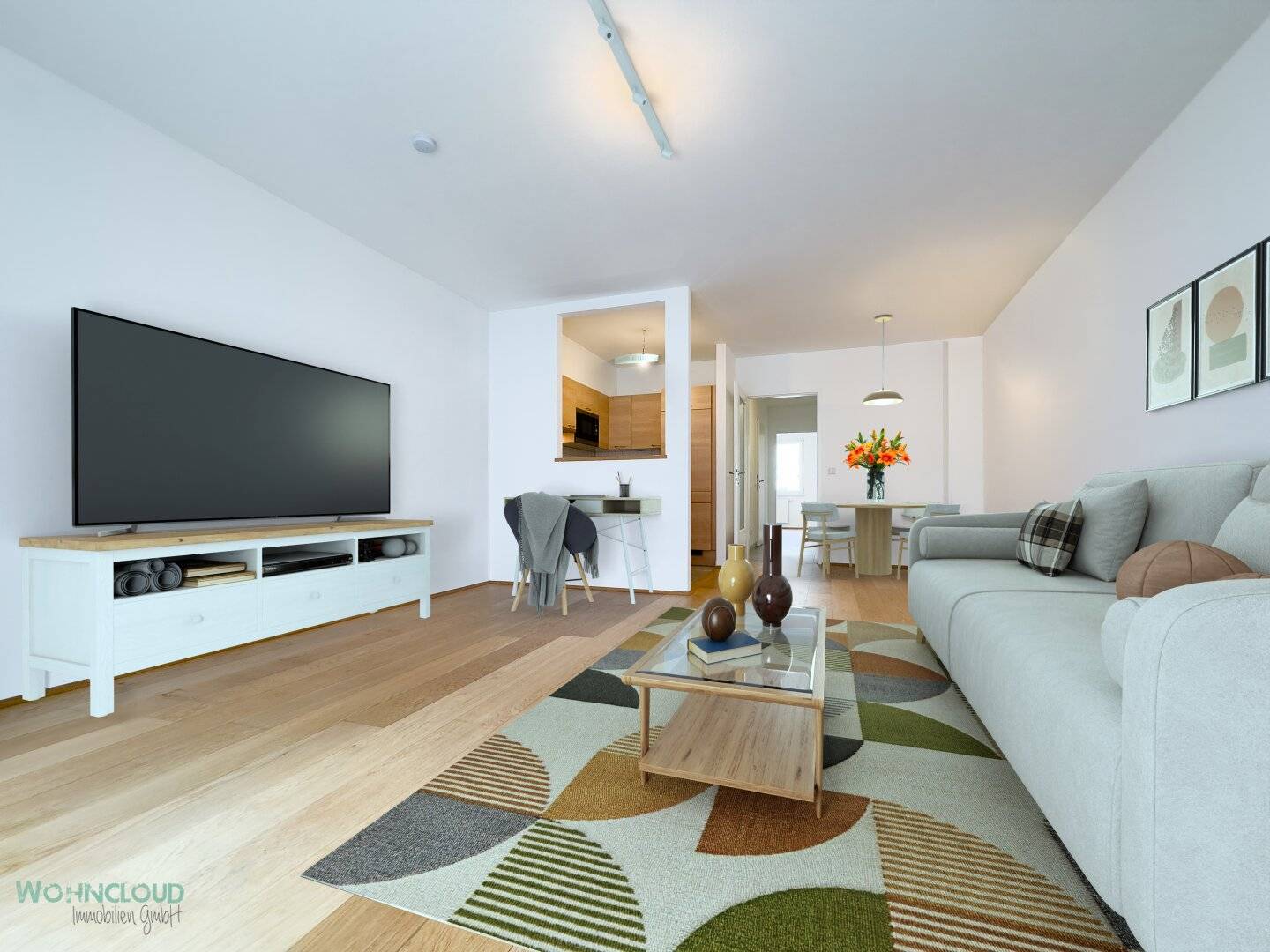 Wohnung Westloggia ruhiges Schlafzimmer Schmelz