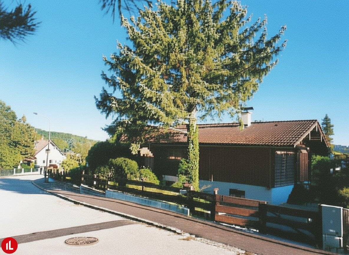 Blockhaus in Seebenstein – 72 m², Kamin, Garten, Burgblick, ruhig