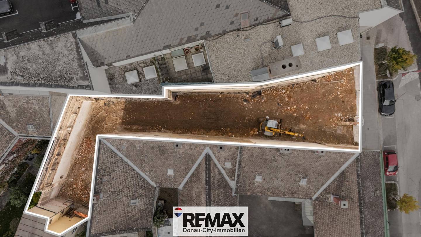Baugrund in Baden bei Wien: 327 m², Innenstadtlage nahe Fußgängerzone