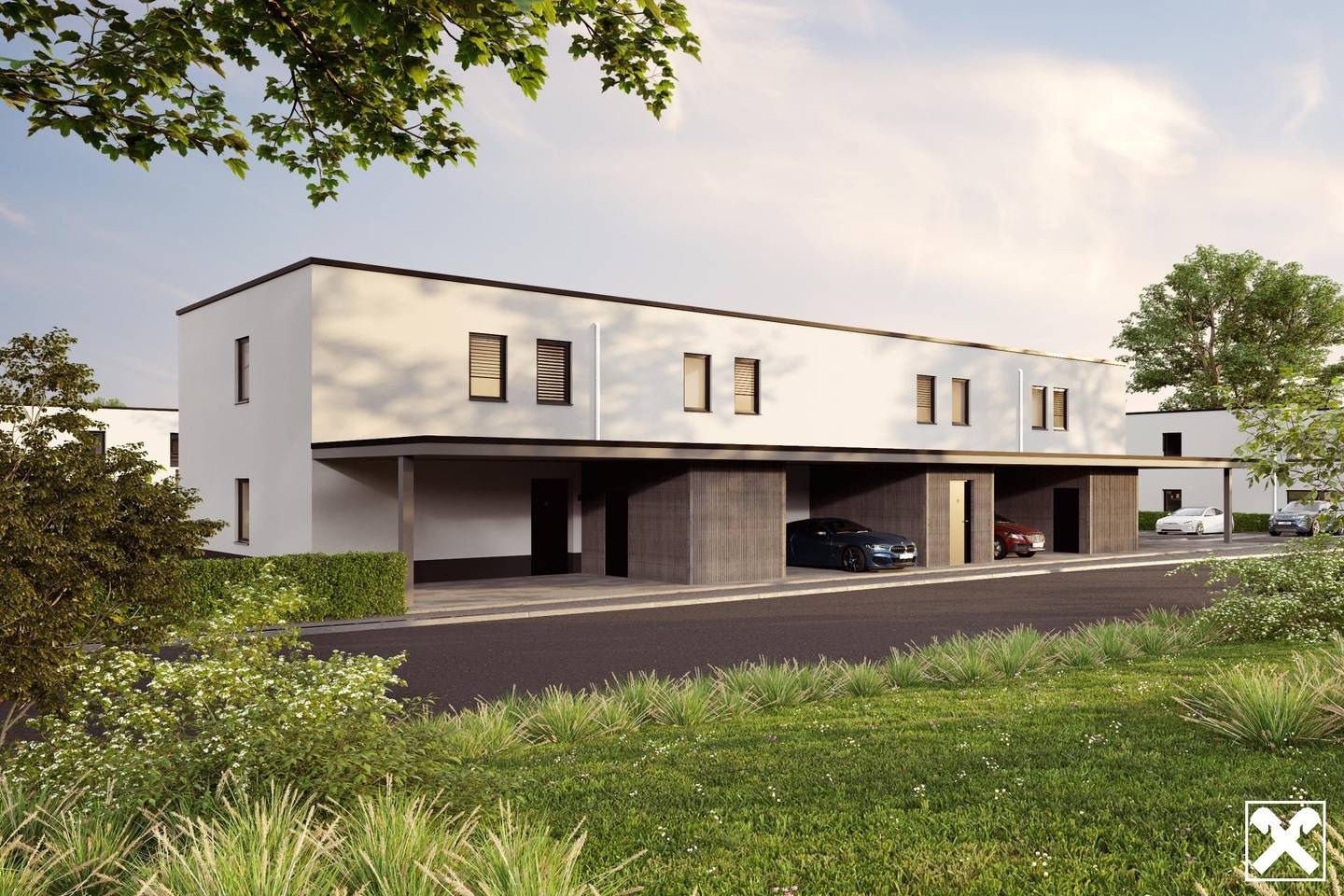 Reihenhaus in Parndorf am See mit Terrasse und eigenem Garten