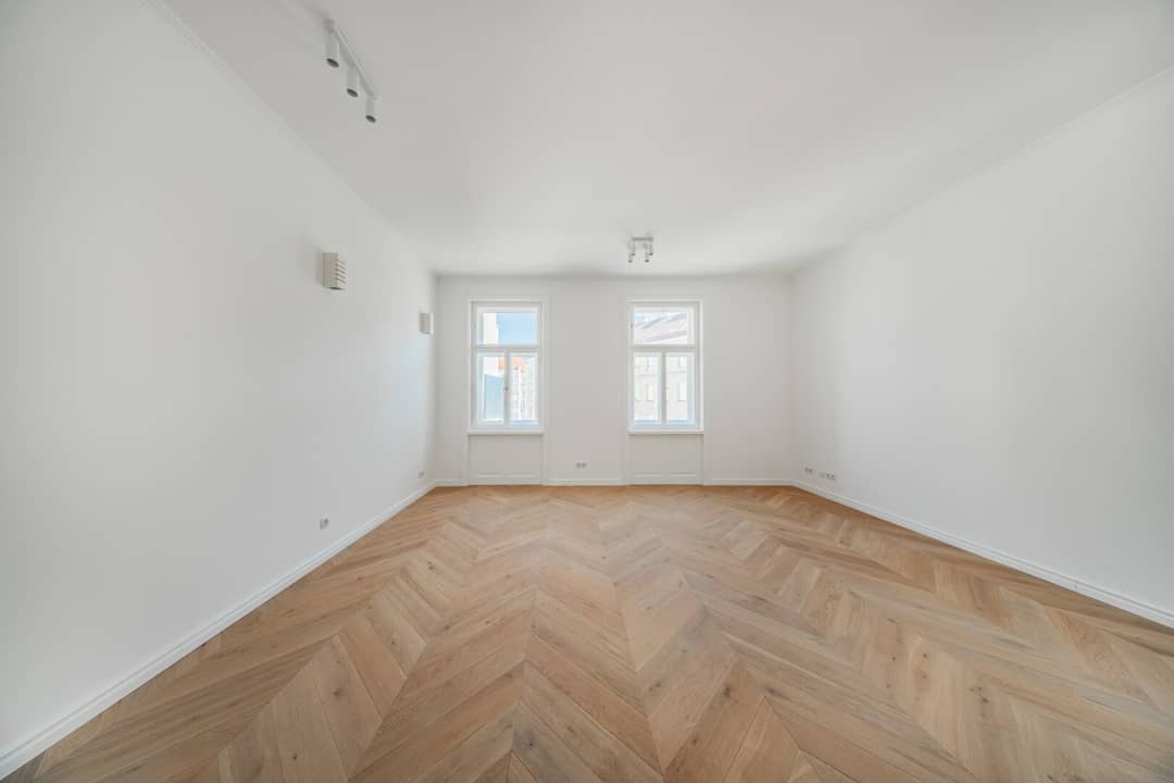 Renovated historic apartment with balcony