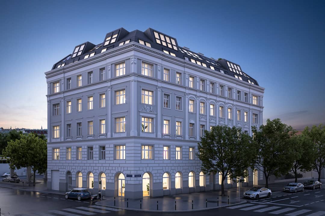 Wohnung im revitalisierten Altbau mit Balkon