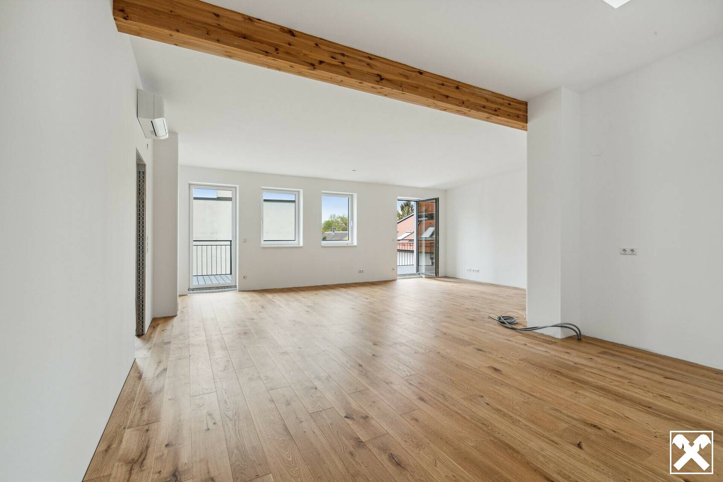 Apartment in Baden near center with outdoor spaces