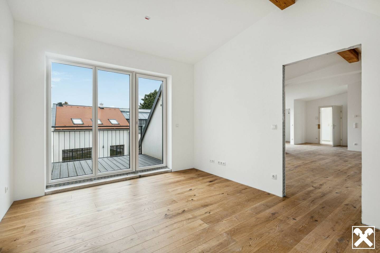 Wohnung with studio flair and private garden