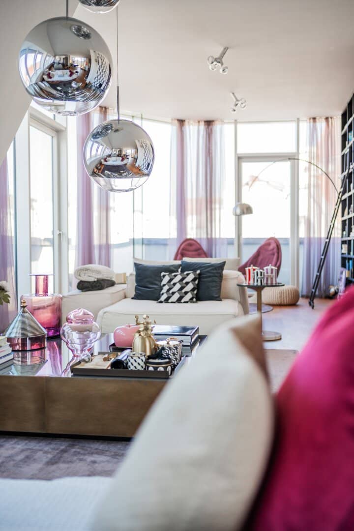 Exclusive top floor apartment with a view over Vienna
