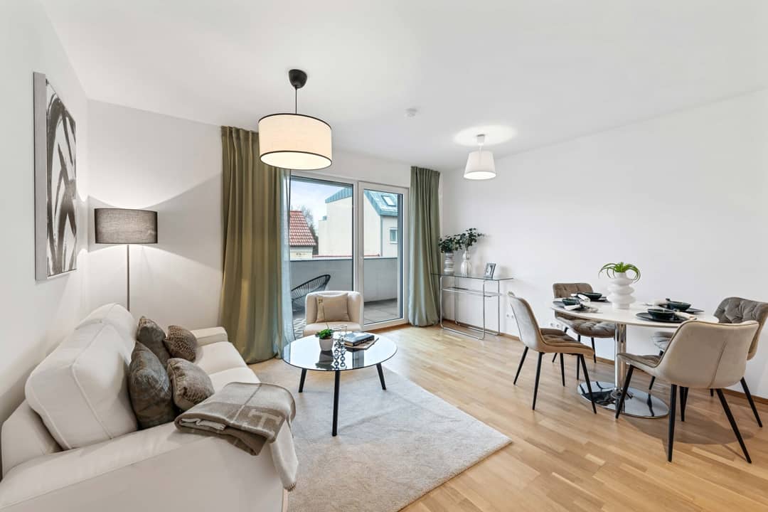 Wohnung im Grünen Floridsdorf Erstbezug Balkon
