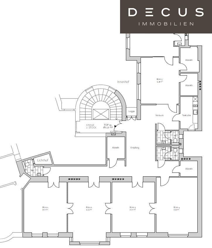 Magnificently renovated historic building office with a small balcony COOLED near STUBENRING not including any embellishments? but faithfully translated; keep proper names and place names unchanged? Wait ensure proper names.