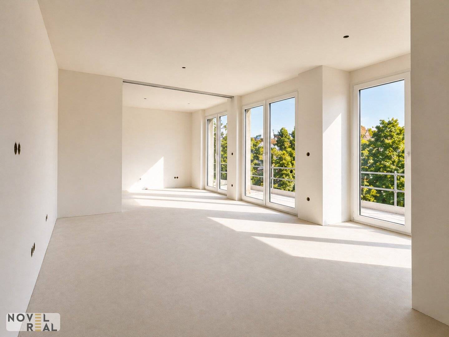 Neubauwohnung Erstbezug mit Balkon nahe der Donau
