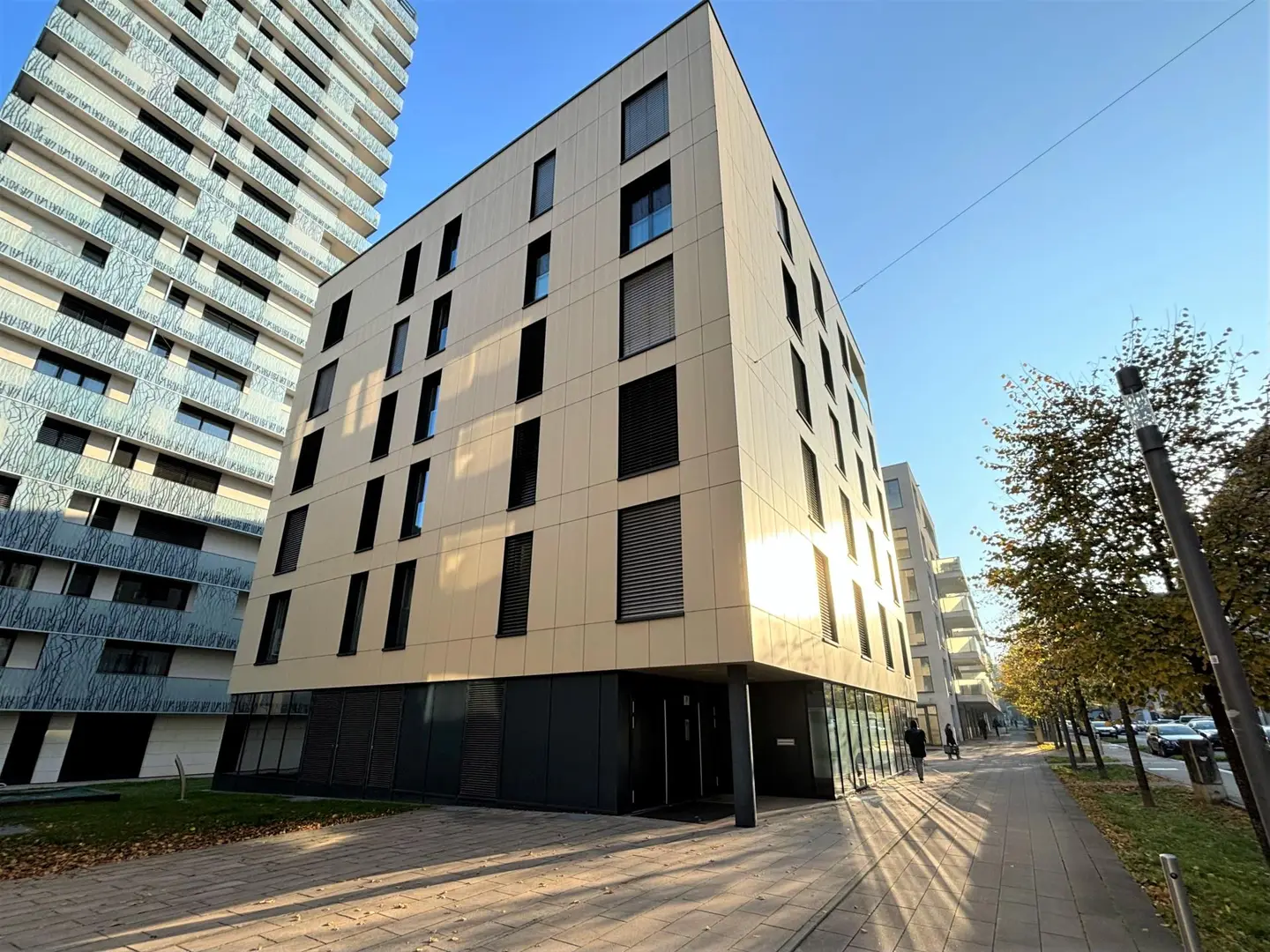 Zentrale Wohnung mit Loggia und moderner Einbauküche
