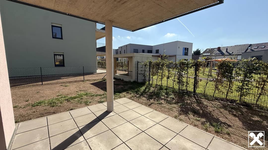Wohnung mit Garten und Terrasse im Neubauprojekt