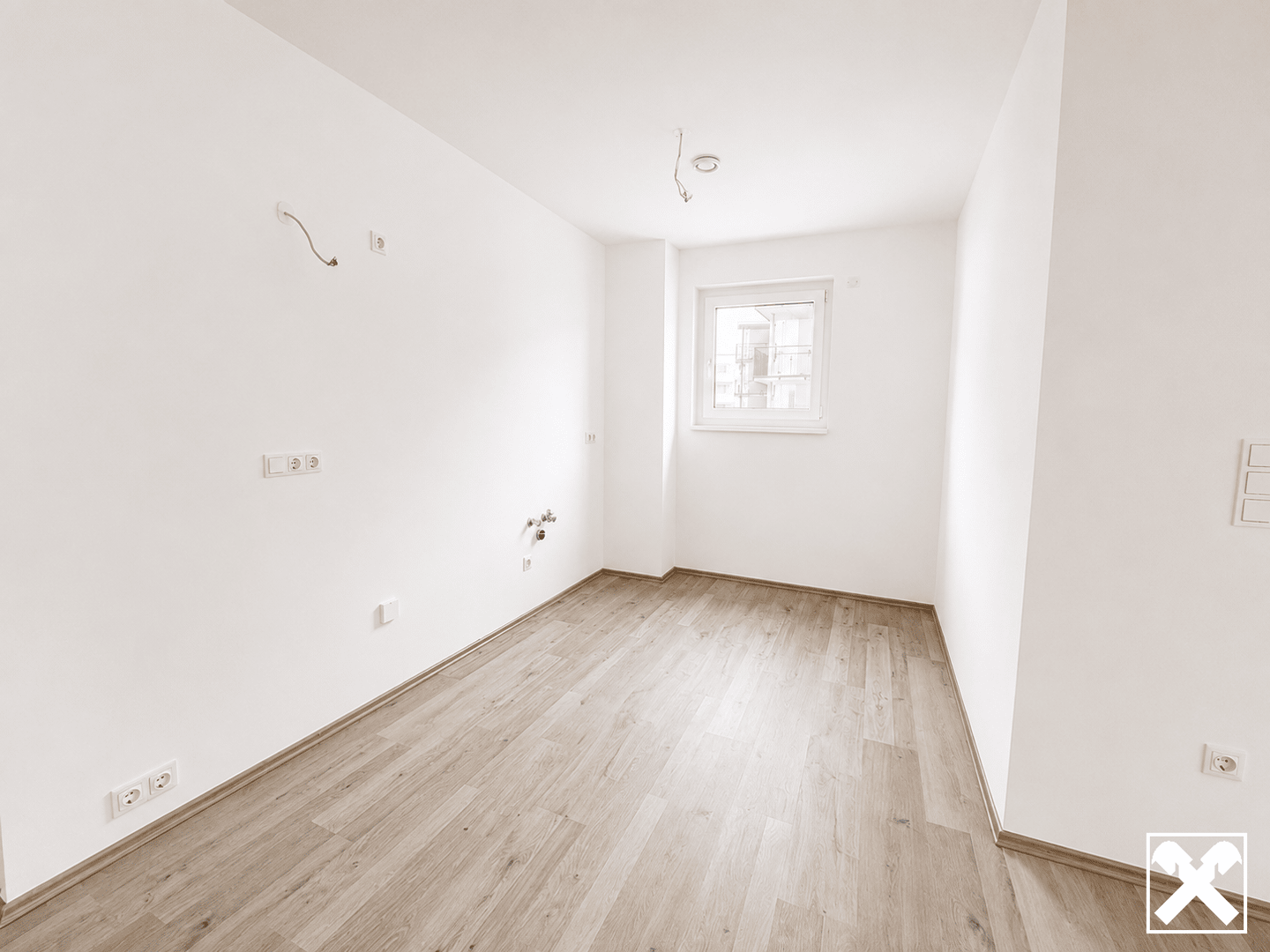 Energy efficient new build apartment with underground parking